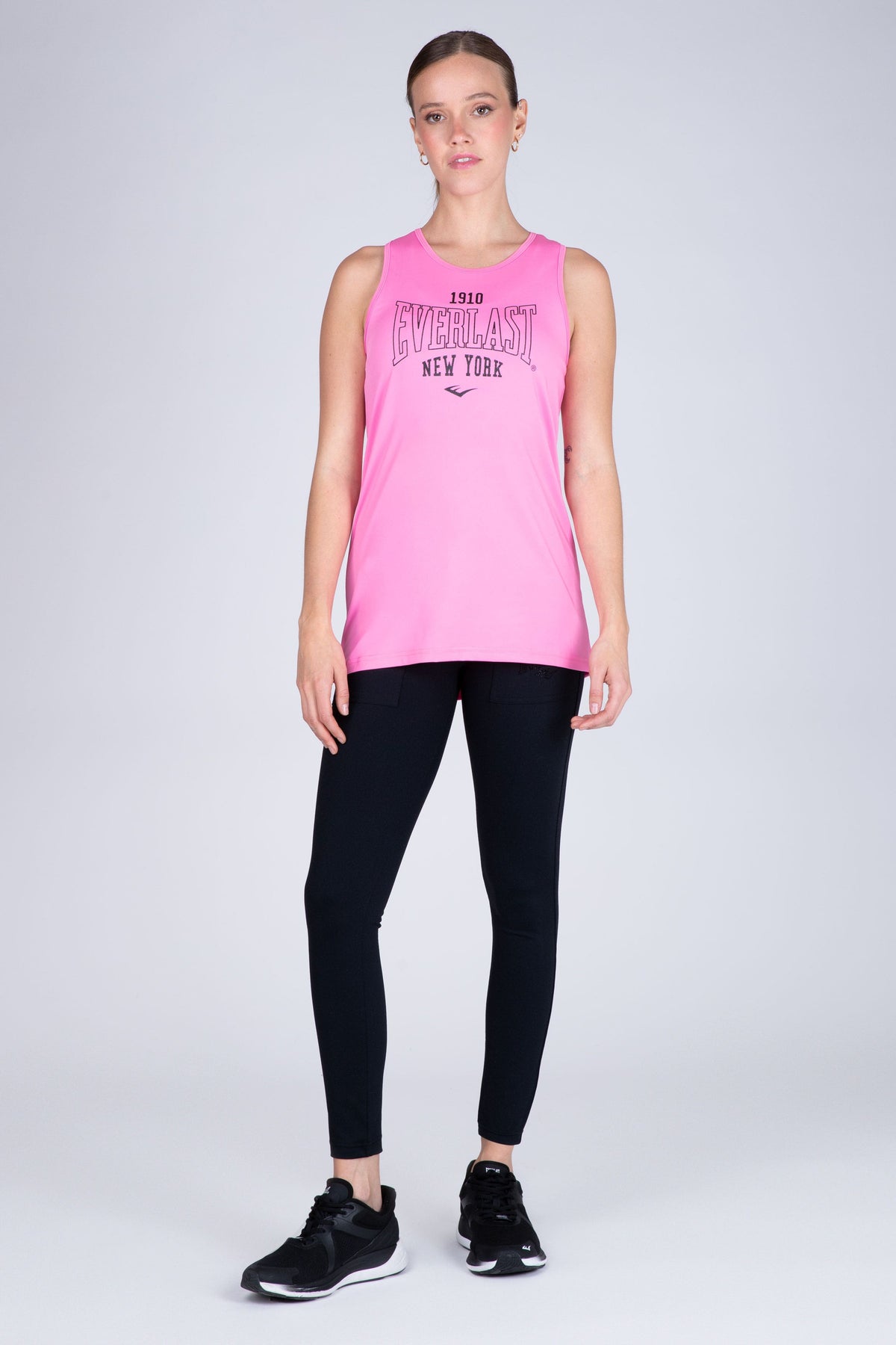 Polera Sin Manga Look Rosado Everlast