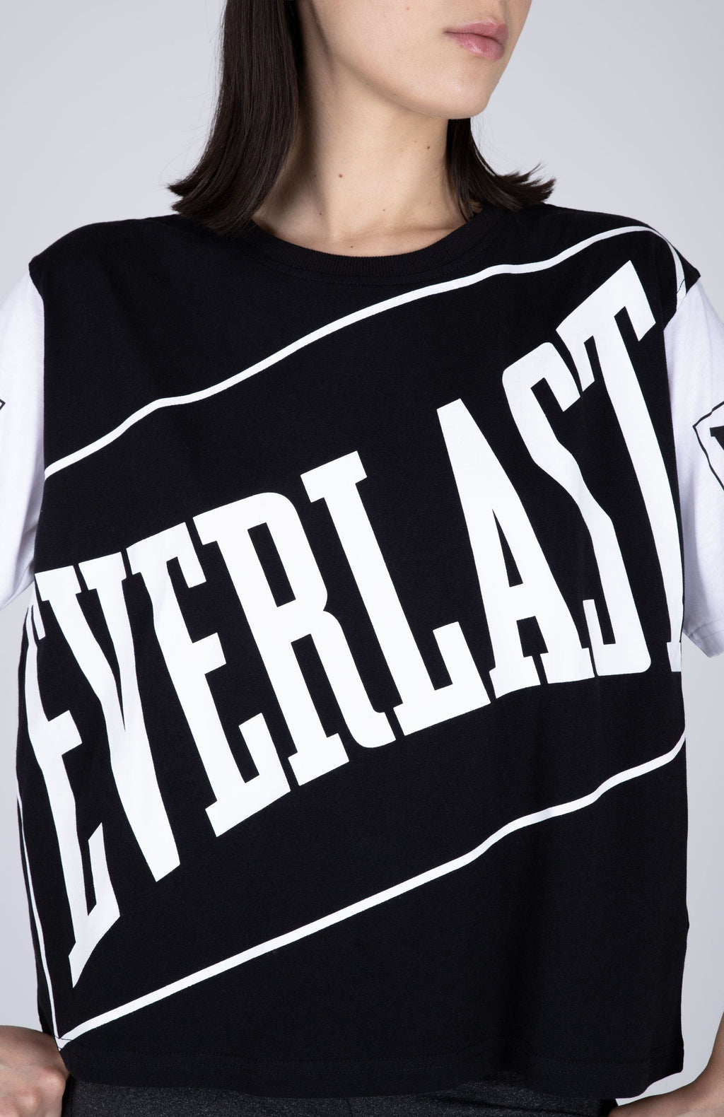 Polera Manga Corta Ring Negro Everlast
