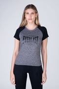 Polera Manga Corta Crunche Gris Everlast