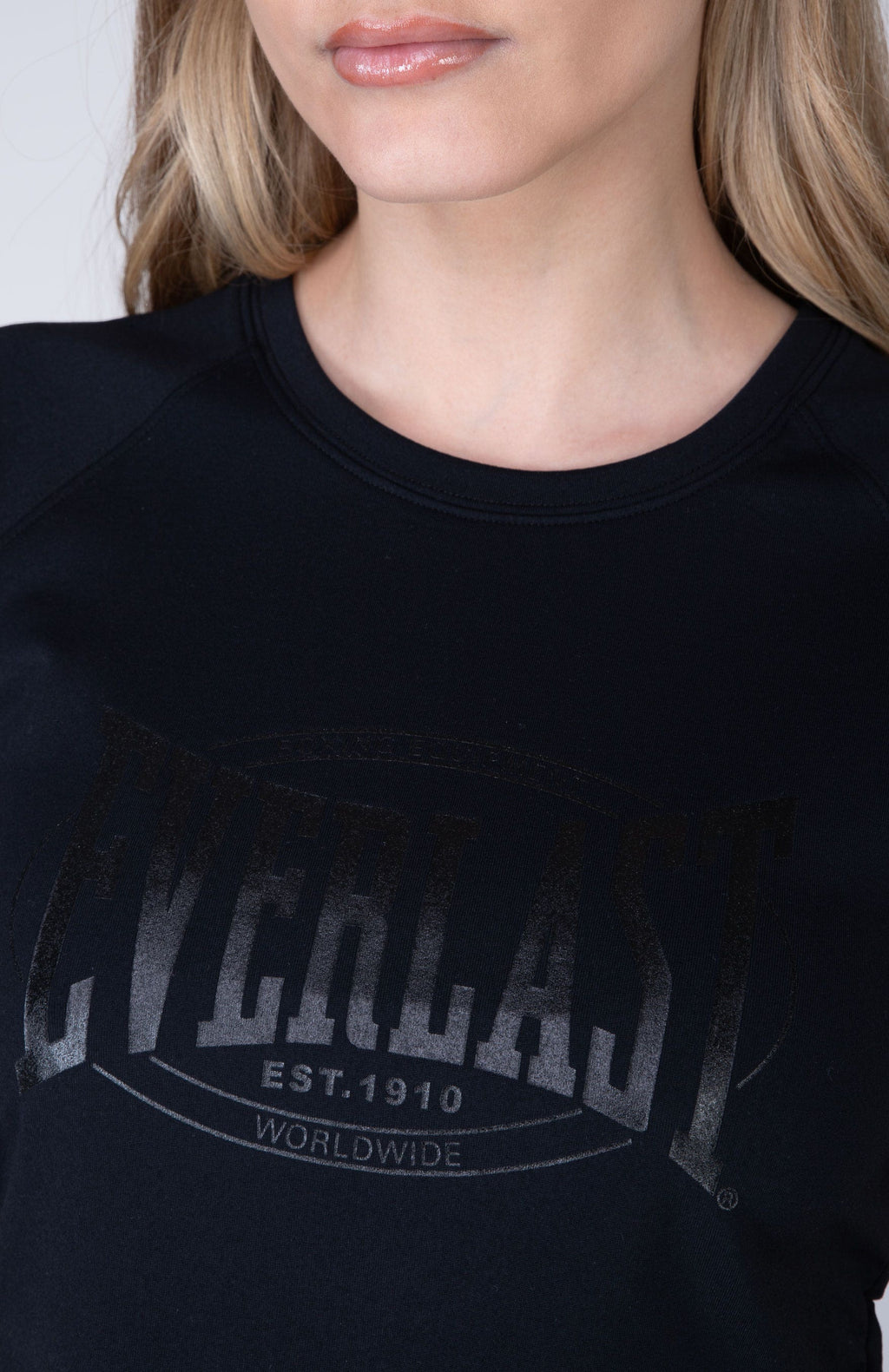 Polera Manga Corta Crunche Negro Everlast