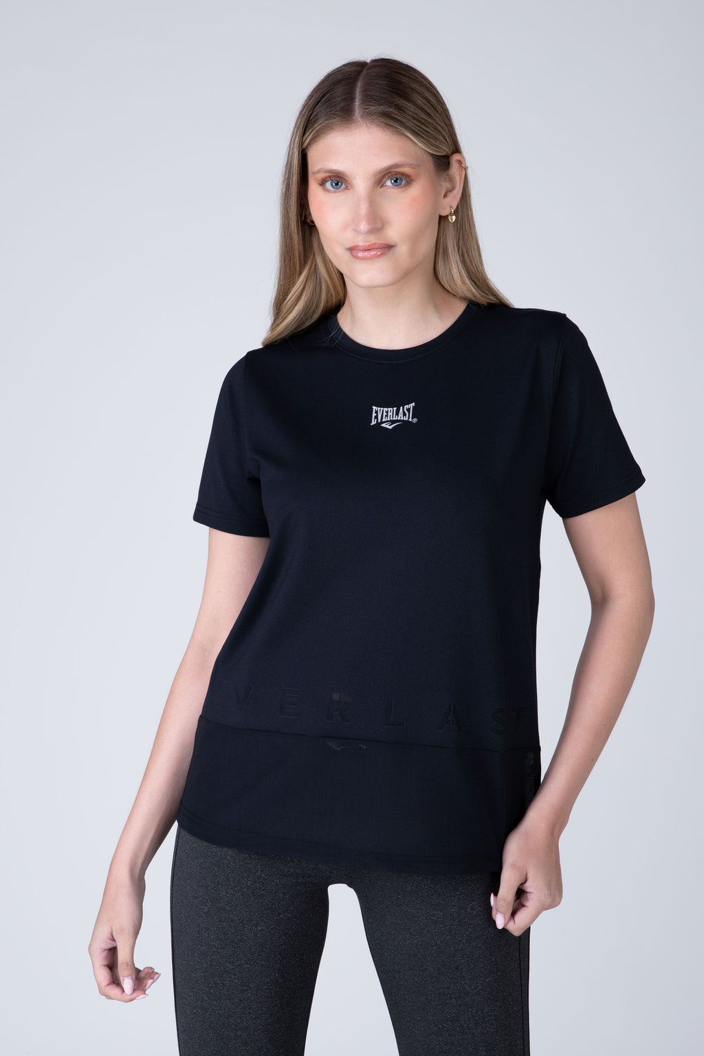 Polera Manga Corta Cosmos Two Negro Everlast