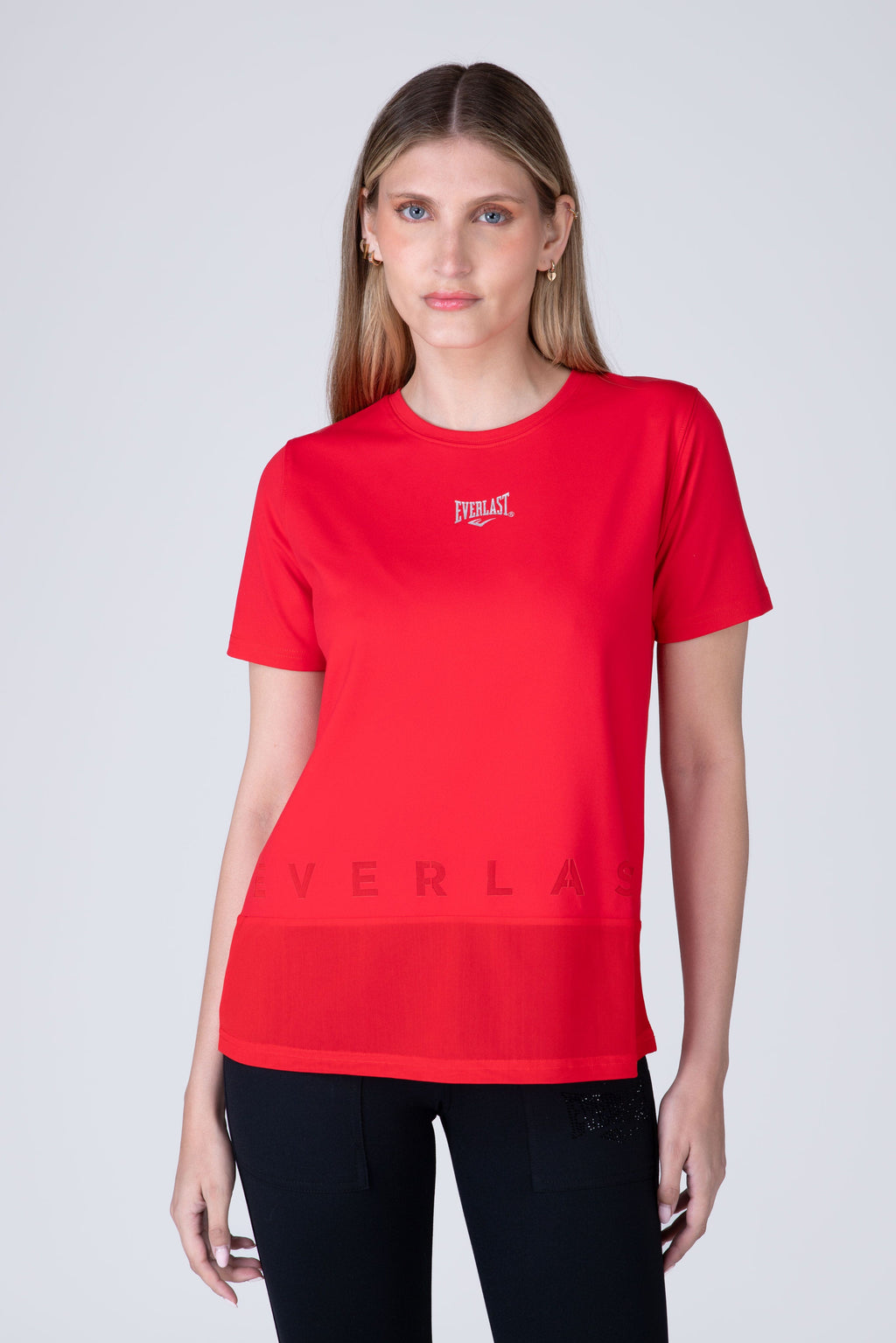 Polera Manga Corta Cosmos Two Rojo Everlast