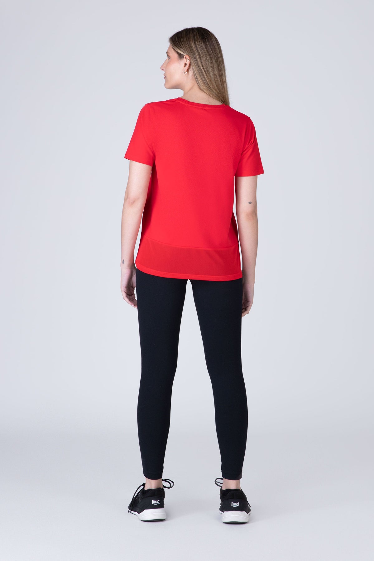 Polera Manga Corta Cosmos Two Rojo Everlast