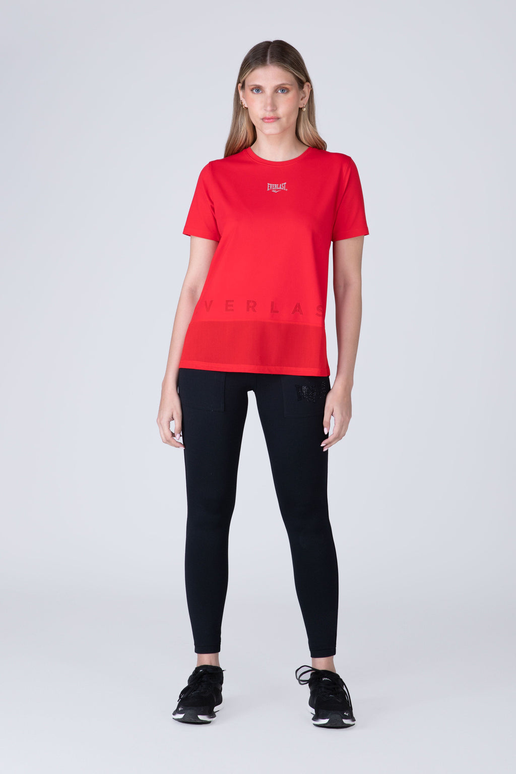 Polera Manga Corta Cosmos Two Rojo Everlast
