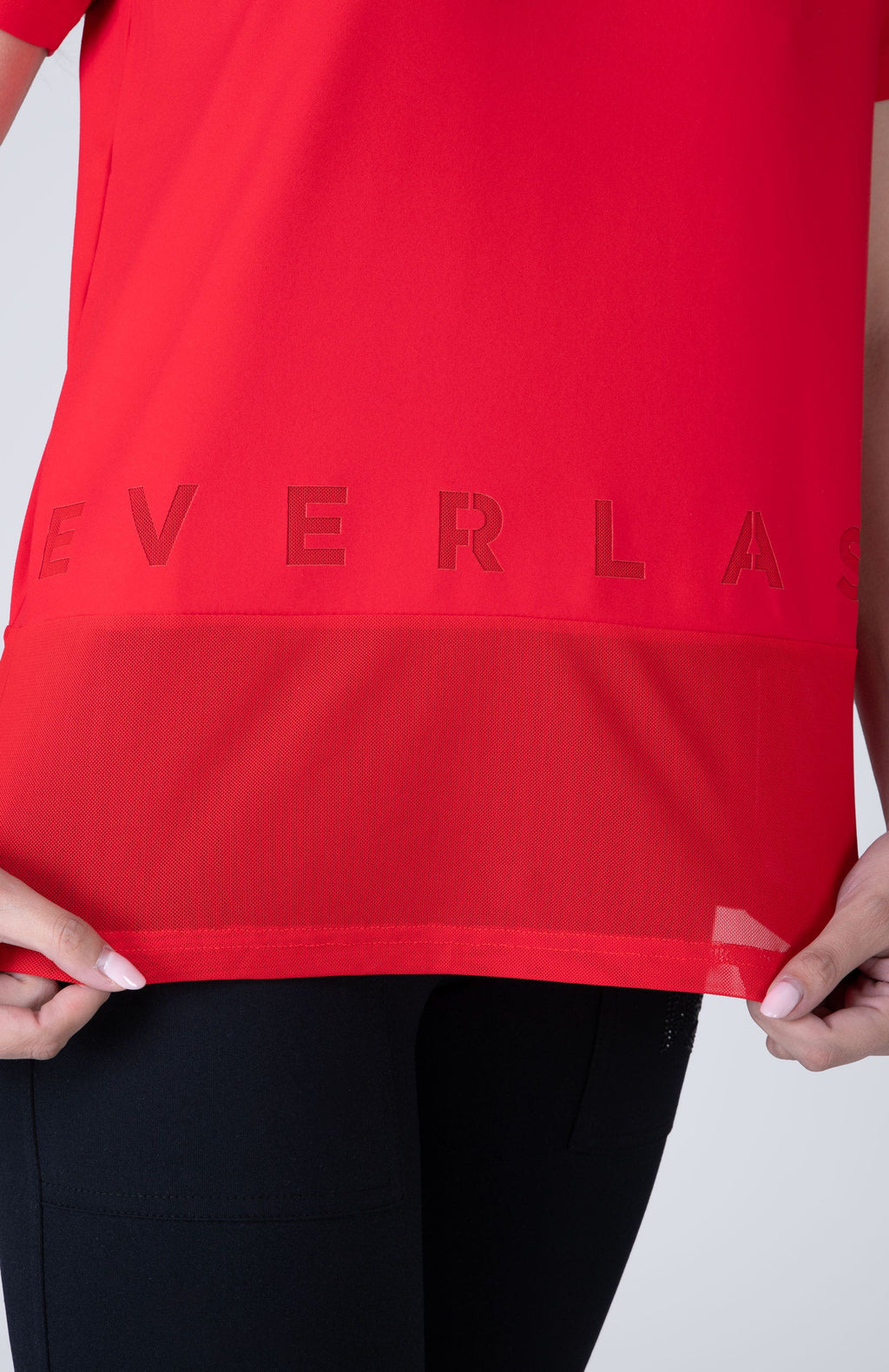 Polera Manga Corta Cosmos Two Rojo Everlast
