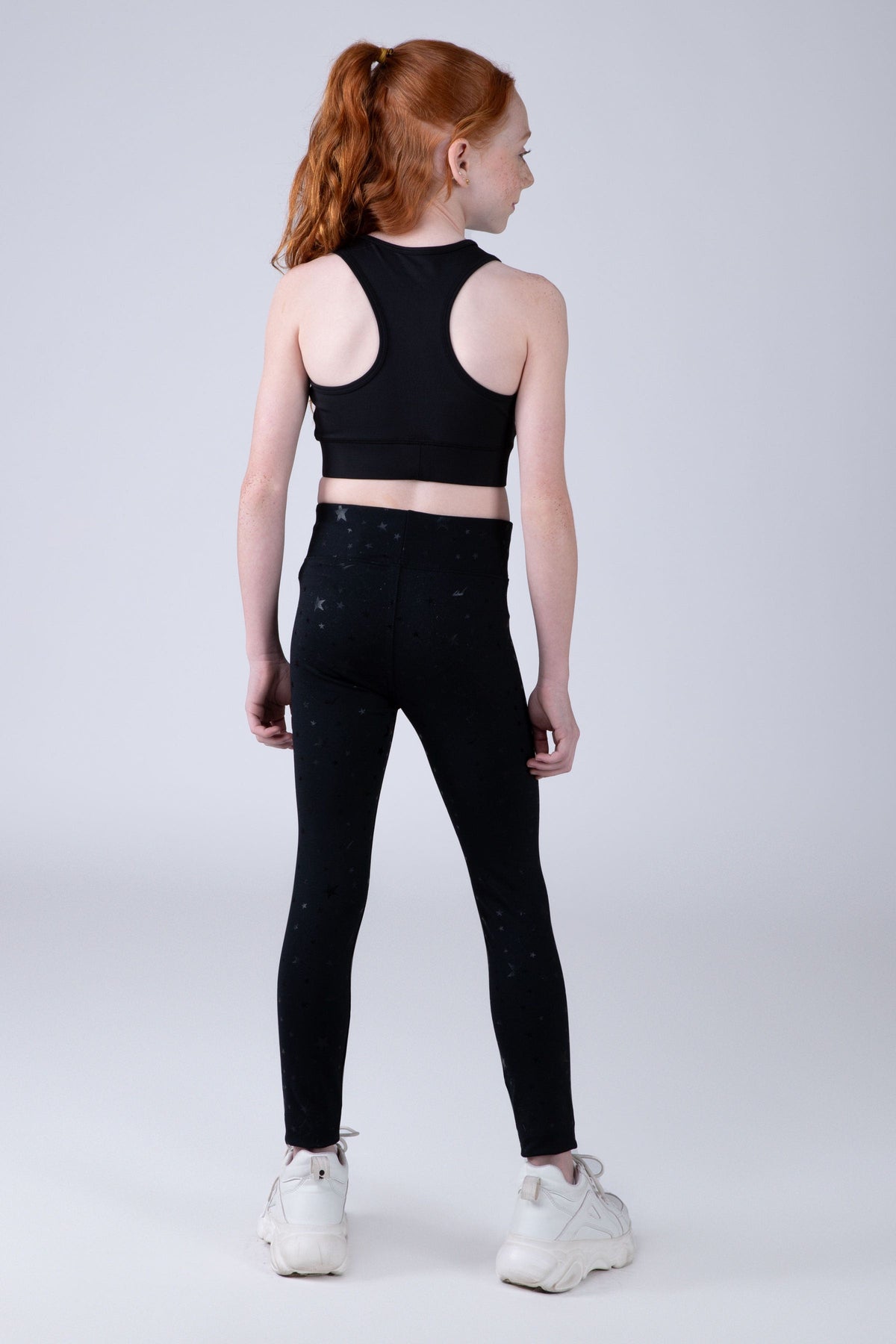 Legging Long Cosmos Niña Negro Everlast