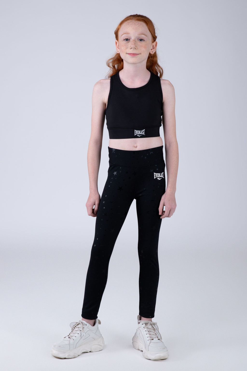 Legging Long Cosmos Niña Negro Everlast