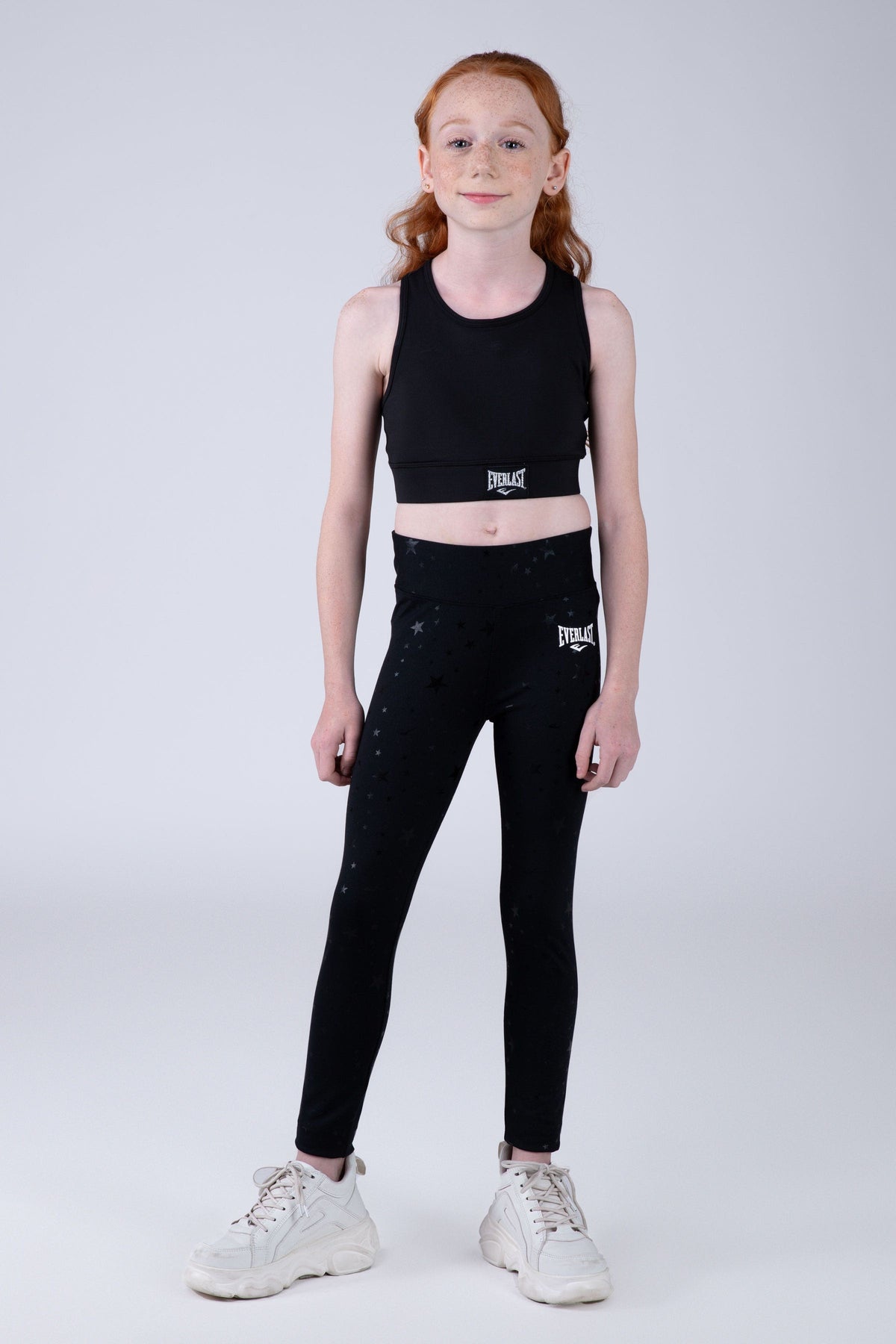 Legging Long Cosmos Niña Negro Everlast