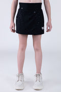 Falda Cosmos Niña Negro Everlast