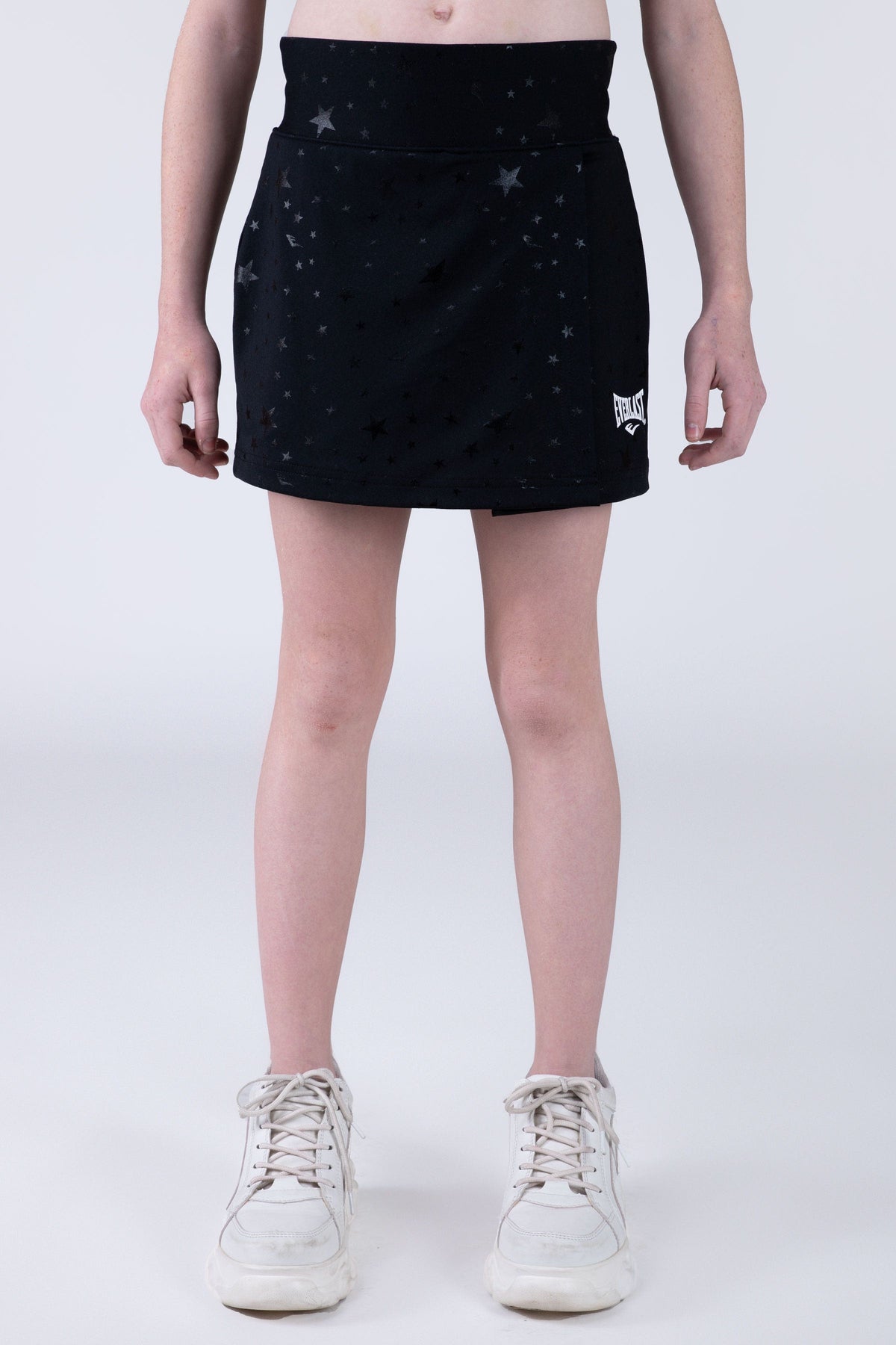 Falda Cosmos Niña Negro Everlast