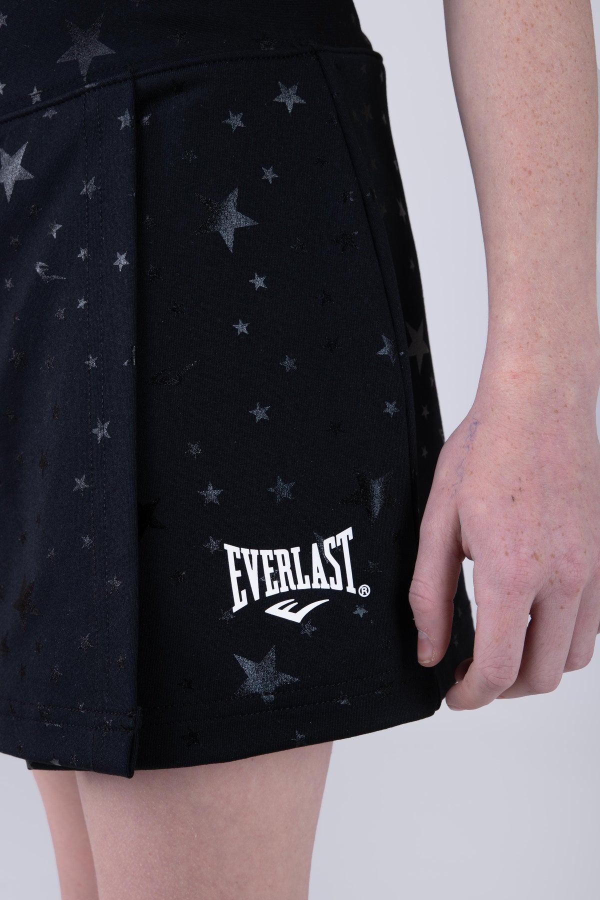 Falda Cosmos Niña Negro Everlast