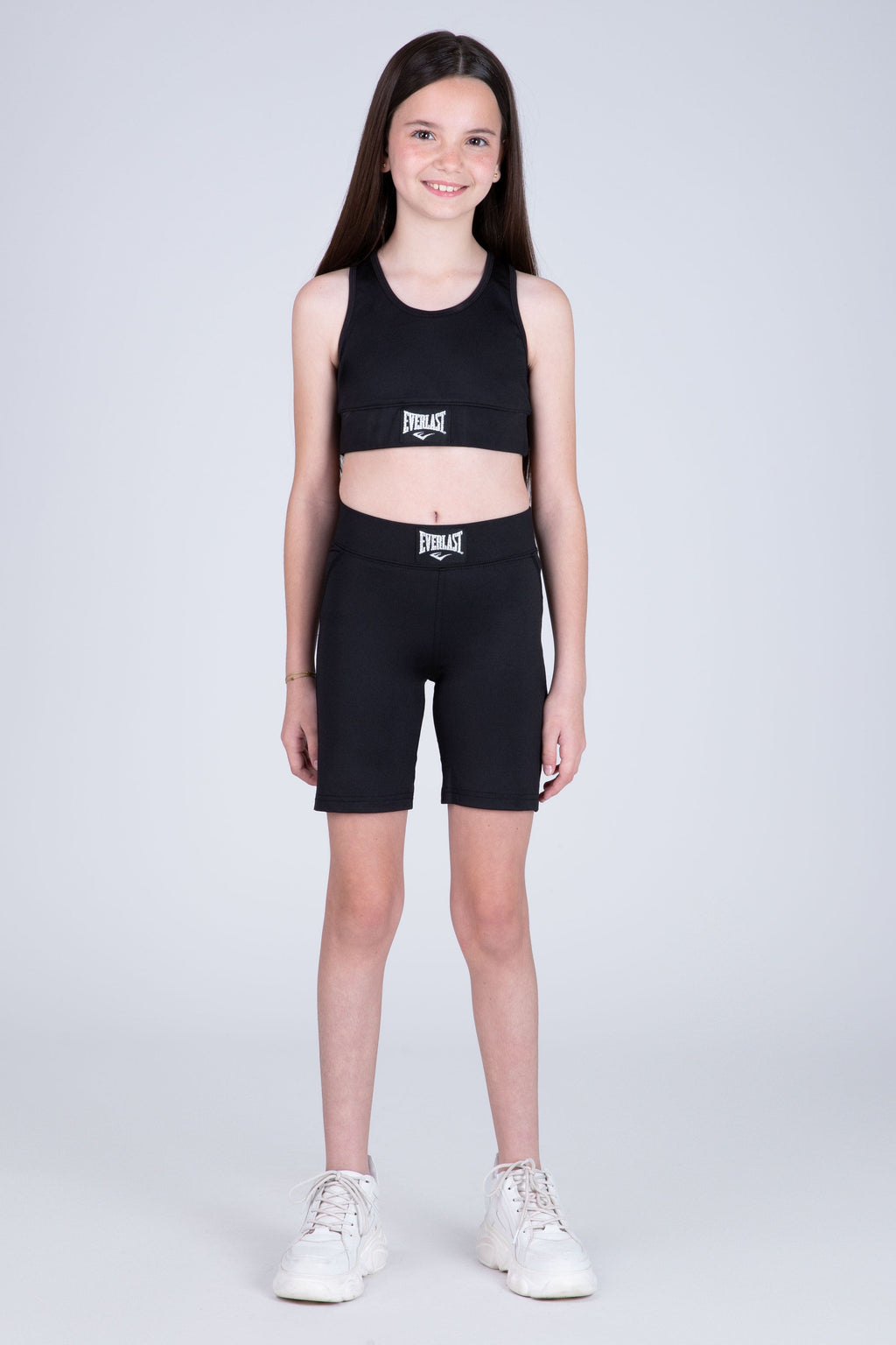 Legging Biker Look Niña Negro Everlast