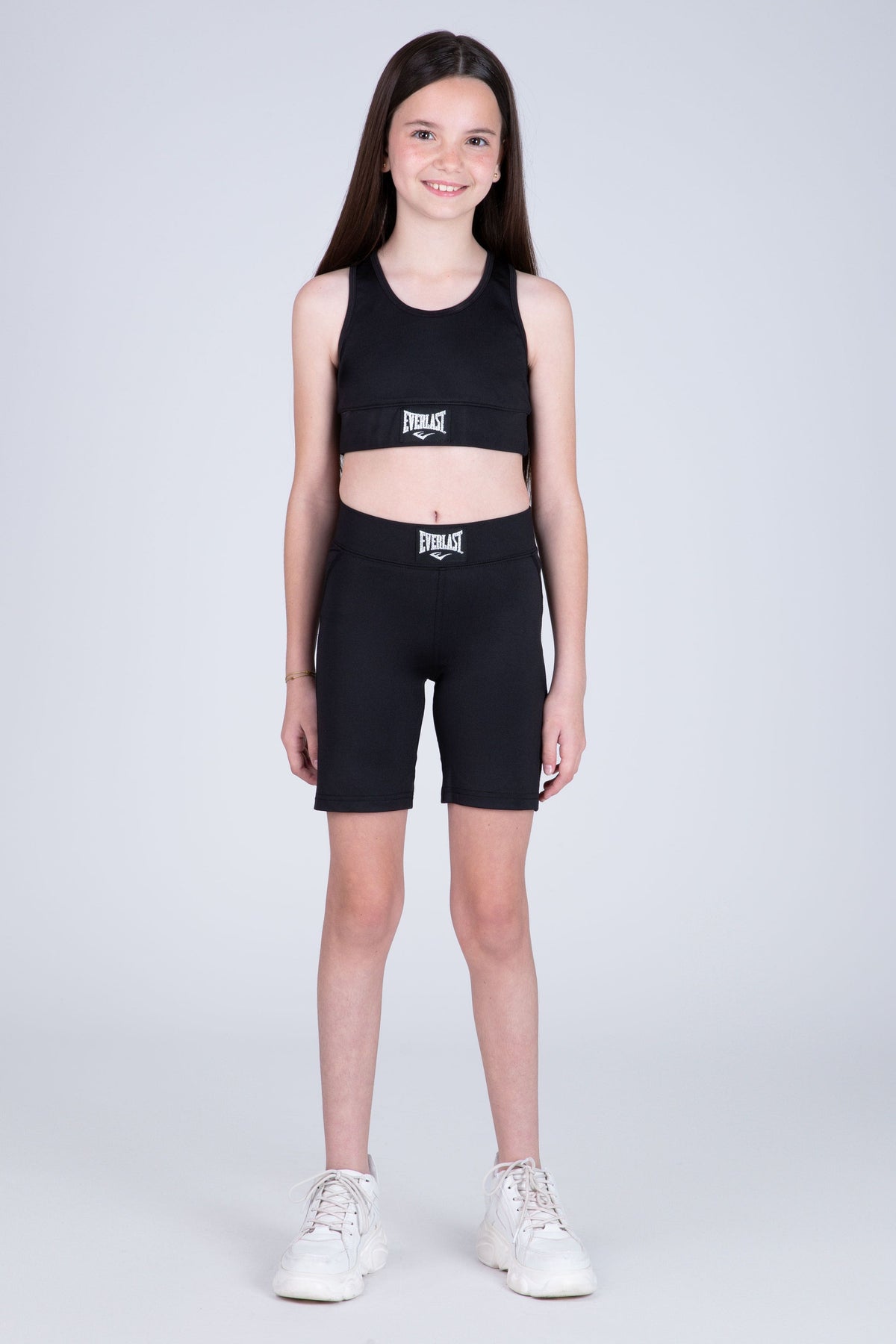Legging Biker Look Niña Negro Everlast