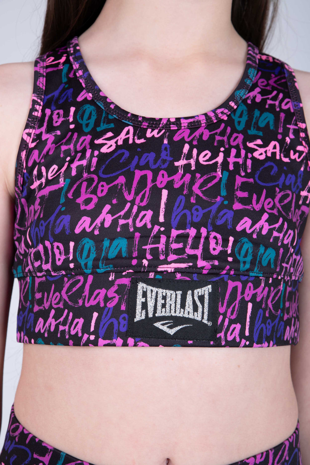 Peto Look Niña Morado Everlast