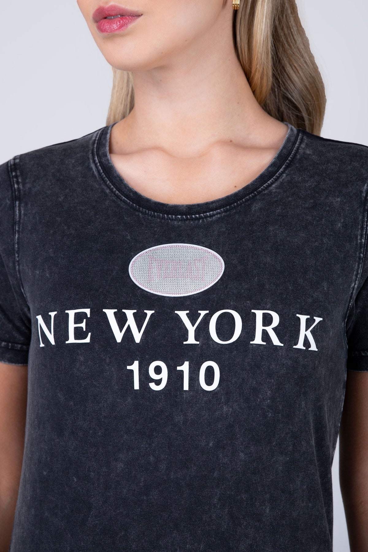 Polera Manga Corta Nothingham Gris Everlast