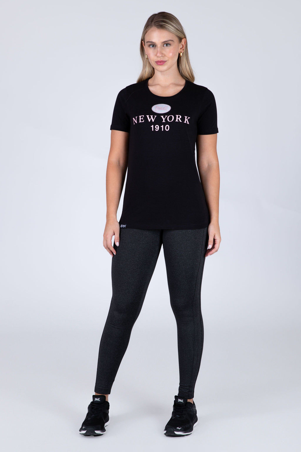 Polera Manga Corta Nothingham Negro Everlast