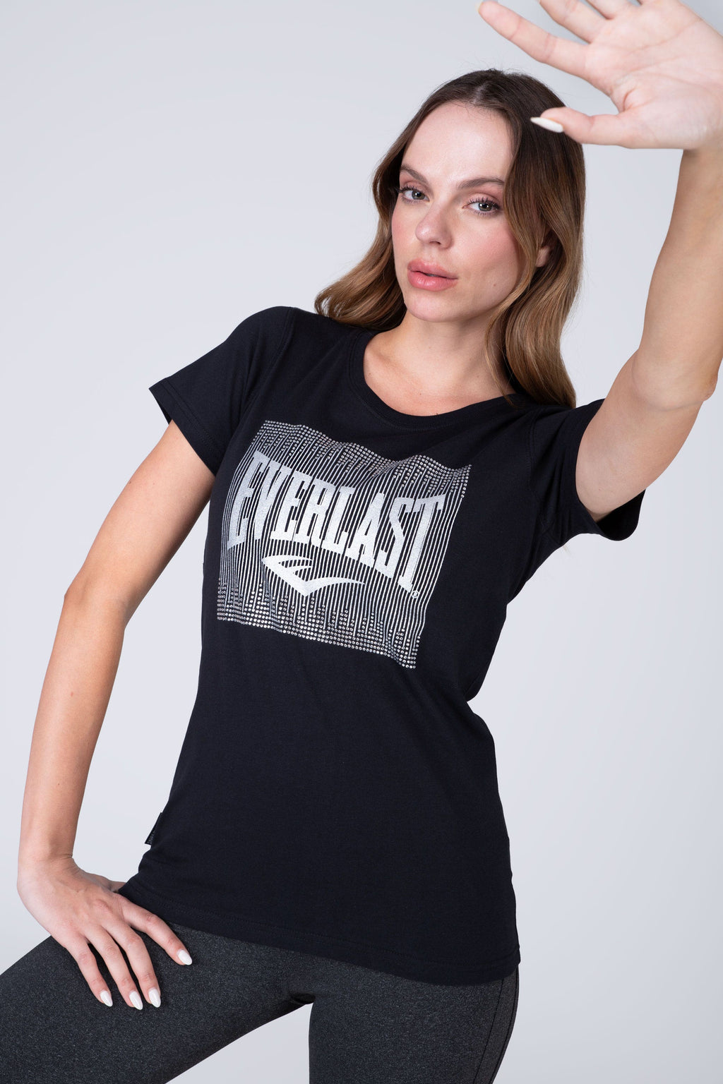 Polera Manga Corta Bird Negro Everlast