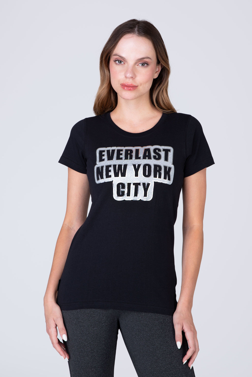 Polera Manga Corta Cardiff Negro Everlast