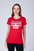 Polera Manga Corta Cardiff Rojo Everlast