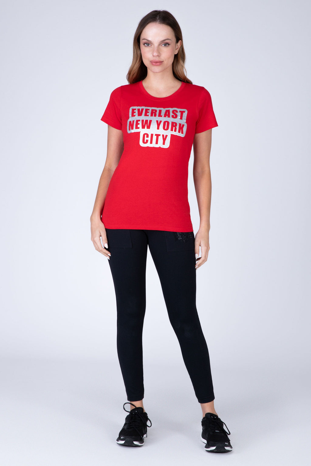 Polera Manga Corta Cardiff Rojo Everlast
