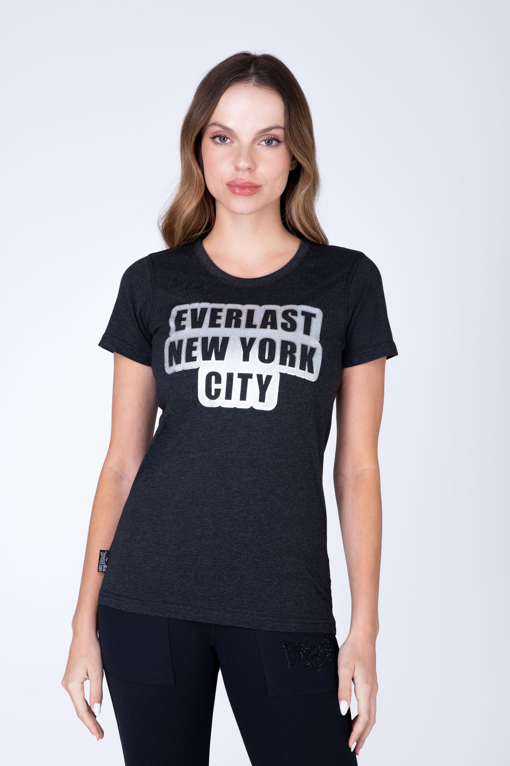 Polera Manga Corta Cardiff Gris Everlast