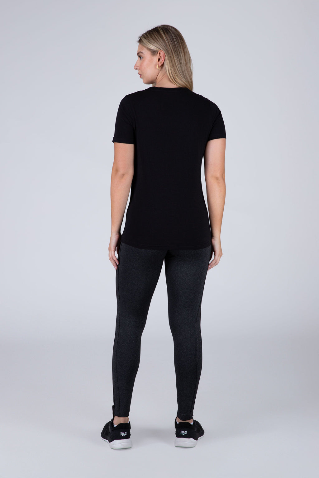 Polera Manga Corta Derby Negro Everlast