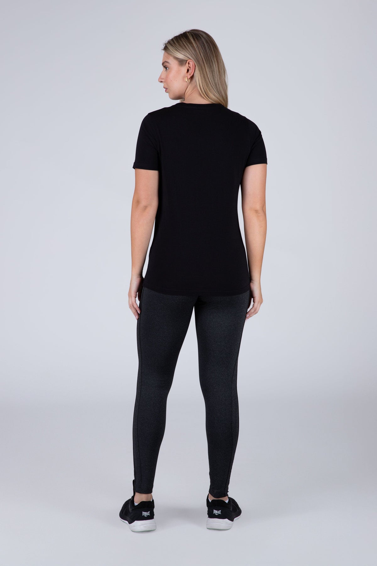 Polera Manga Corta Derby Negro Everlast