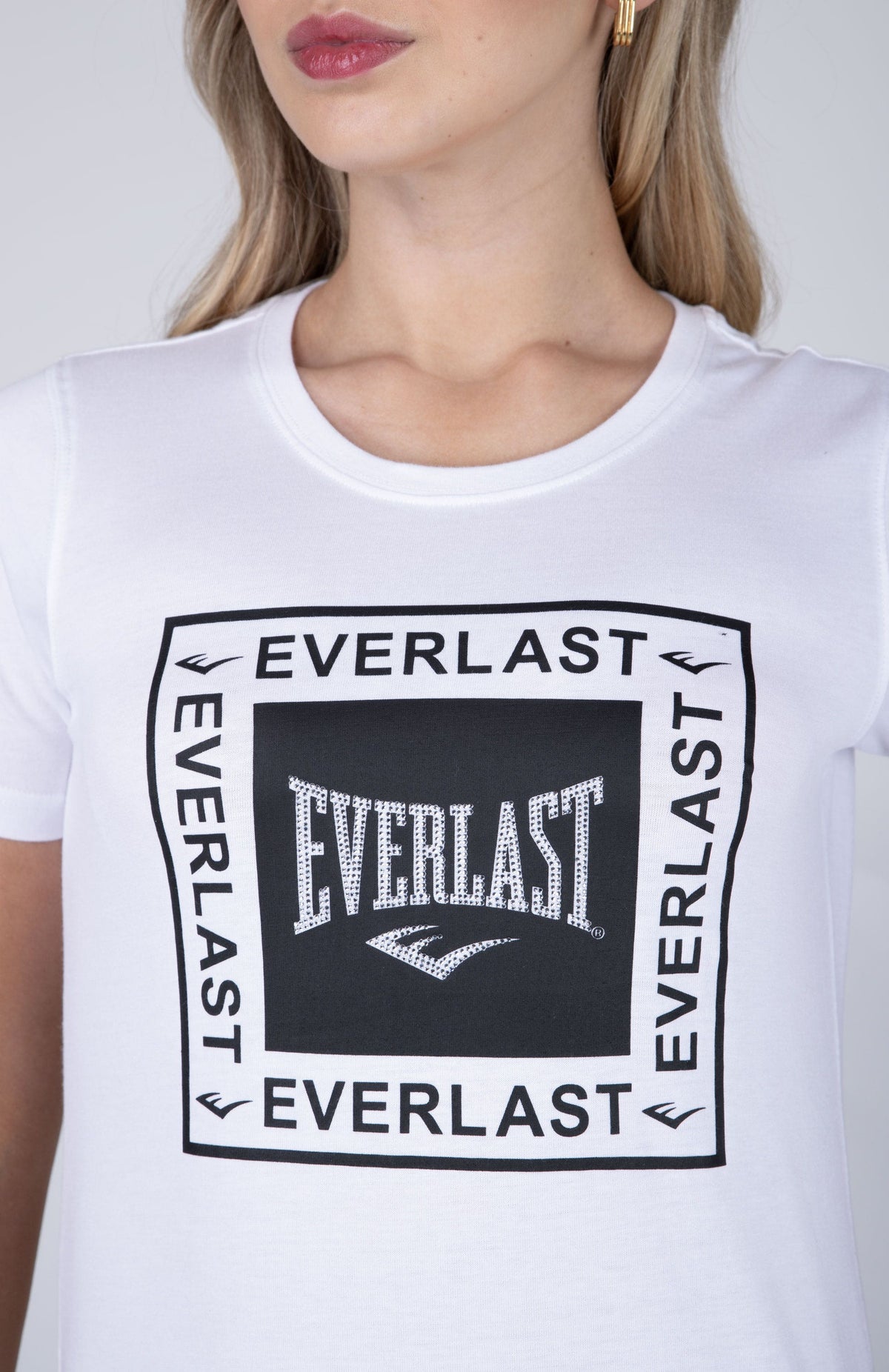 Polera Manga Corta Derby Blanco Everlast