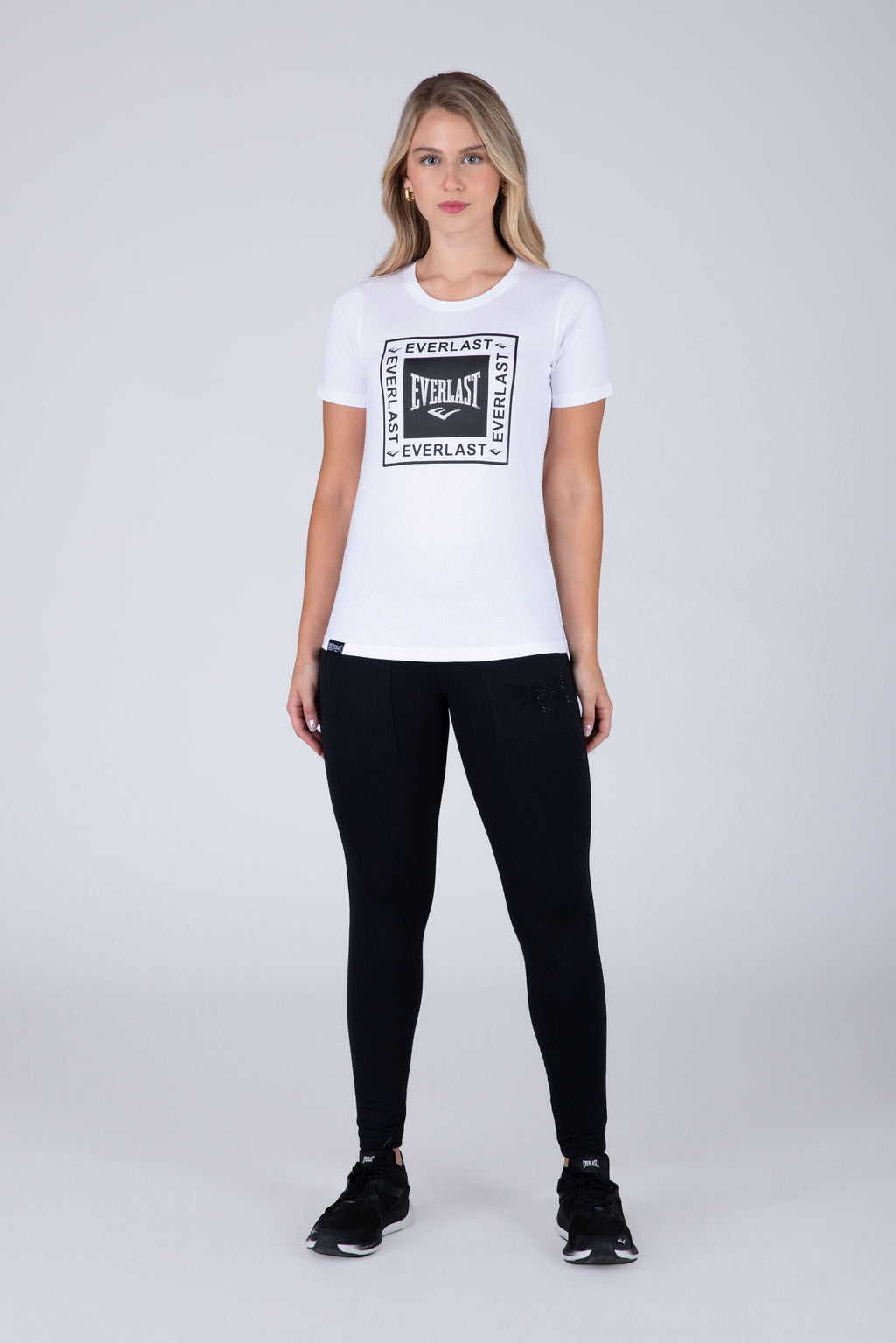 Polera Manga Corta Derby Blanco Everlast