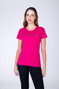 Polera Manga Corta Gasglow Rosado Everlast