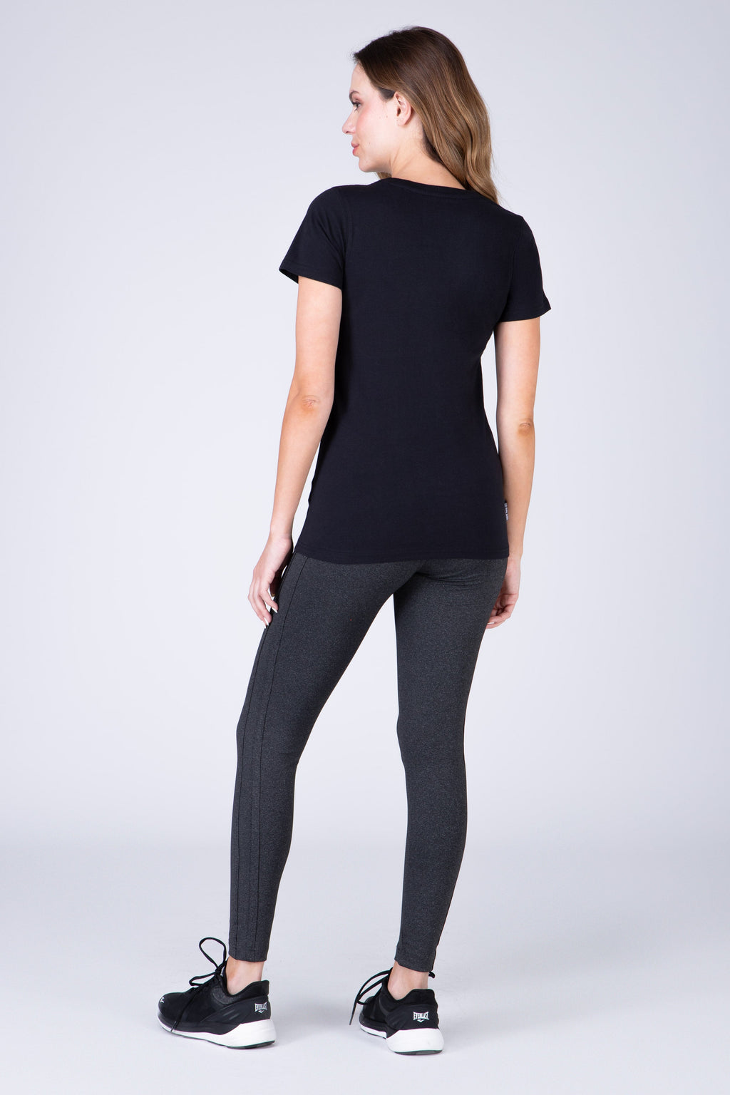 Polera Manga Corta Gasglow Negro Everlast