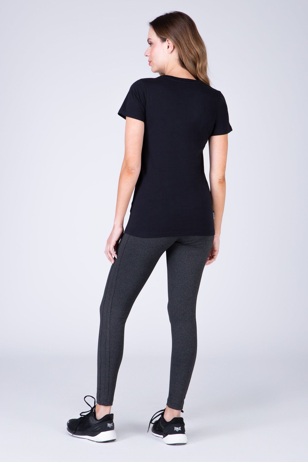 Polera Manga Corta Gasglow Negro Everlast