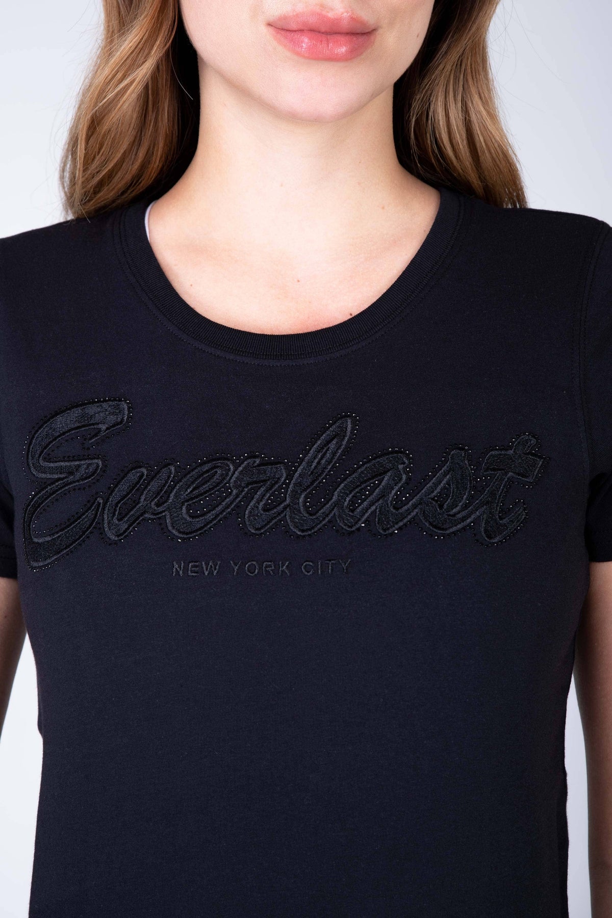 Polera Manga Corta Gasglow Negro Everlast