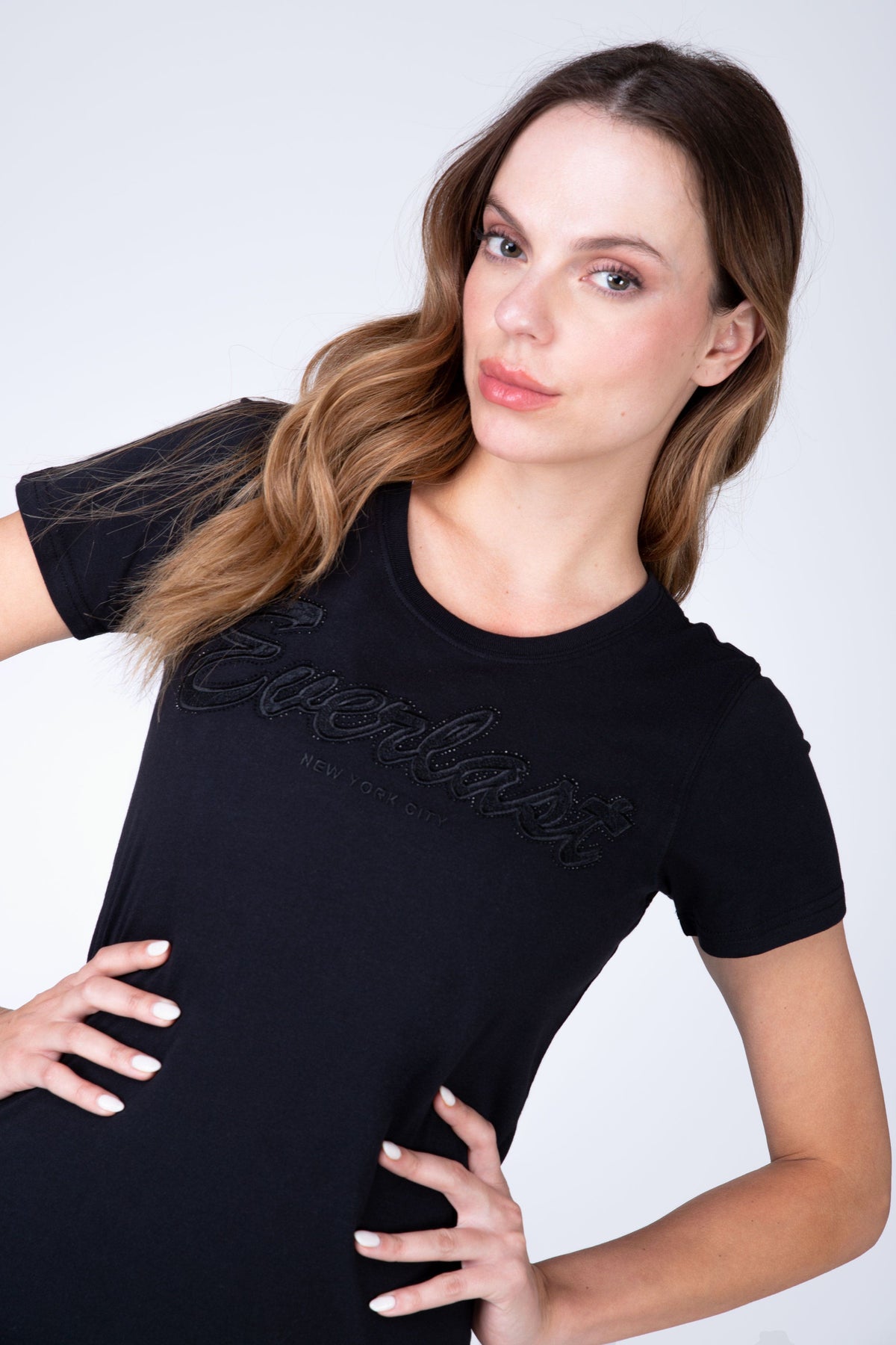 Polera Manga Corta Gasglow Negro Everlast