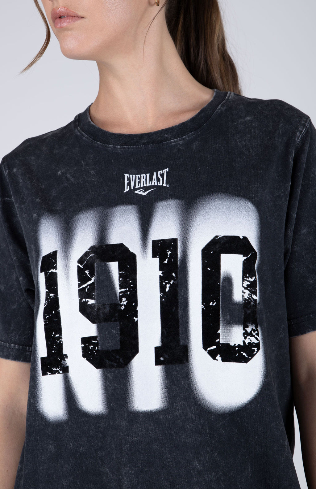 Polera Manga Corta New Port Gris Everlast