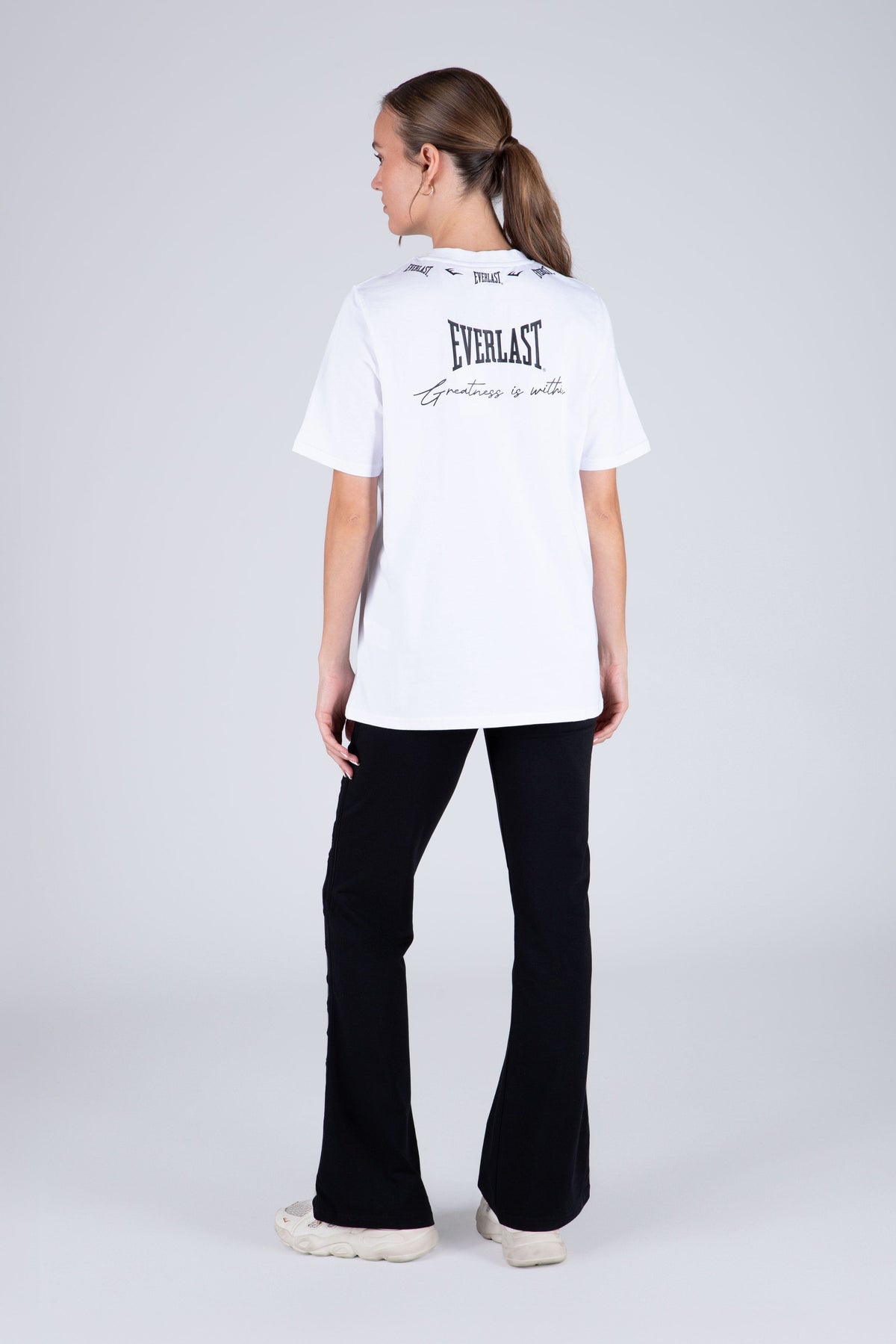 Polera Manga Corta Brighton Blanco Everlast