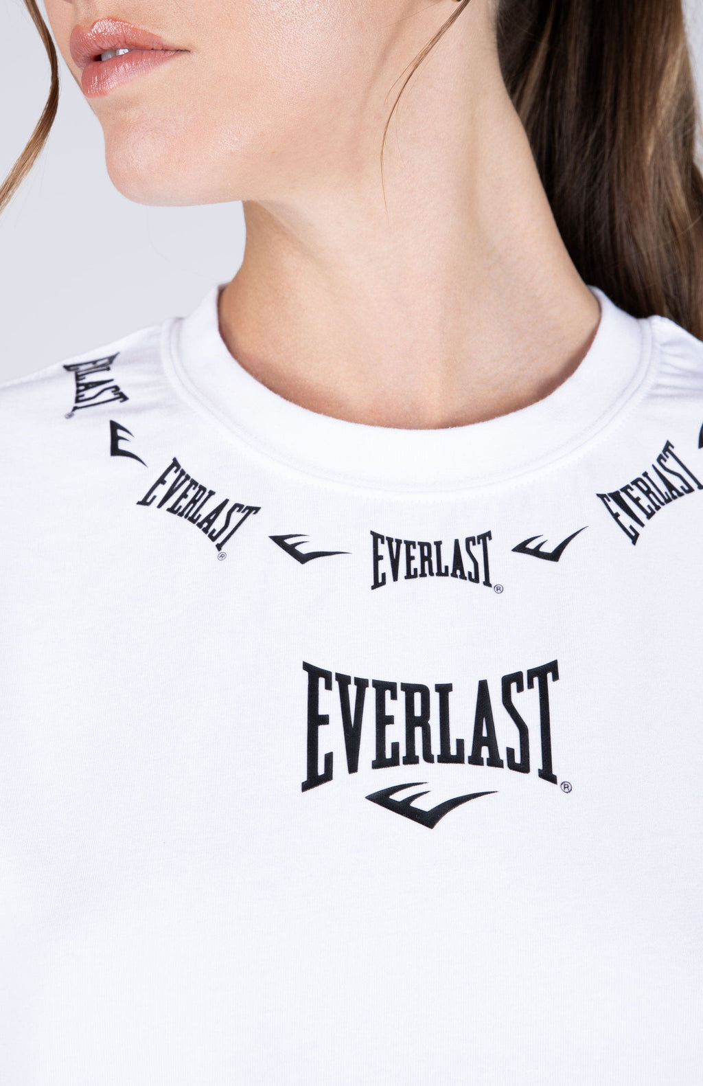 Polera Manga Corta Brighton Blanco Everlast