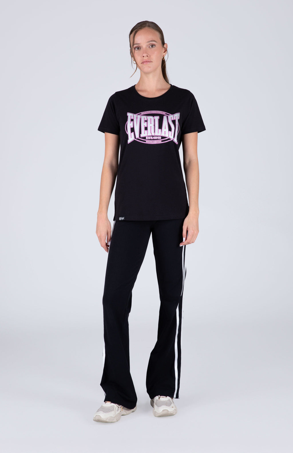 Polera Manga Corta Nilo Negro Everlast