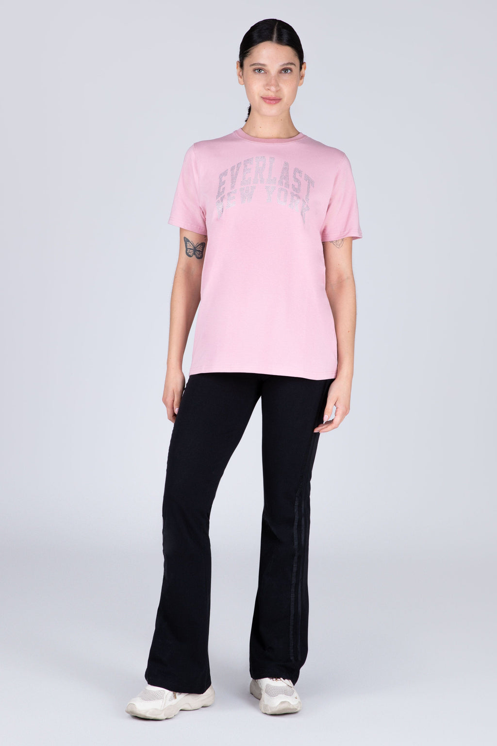 Polera Manga Corta York Rosado Everlast