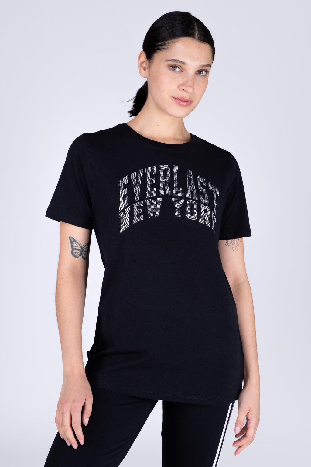 Polera Manga Corta York Negro Everlast