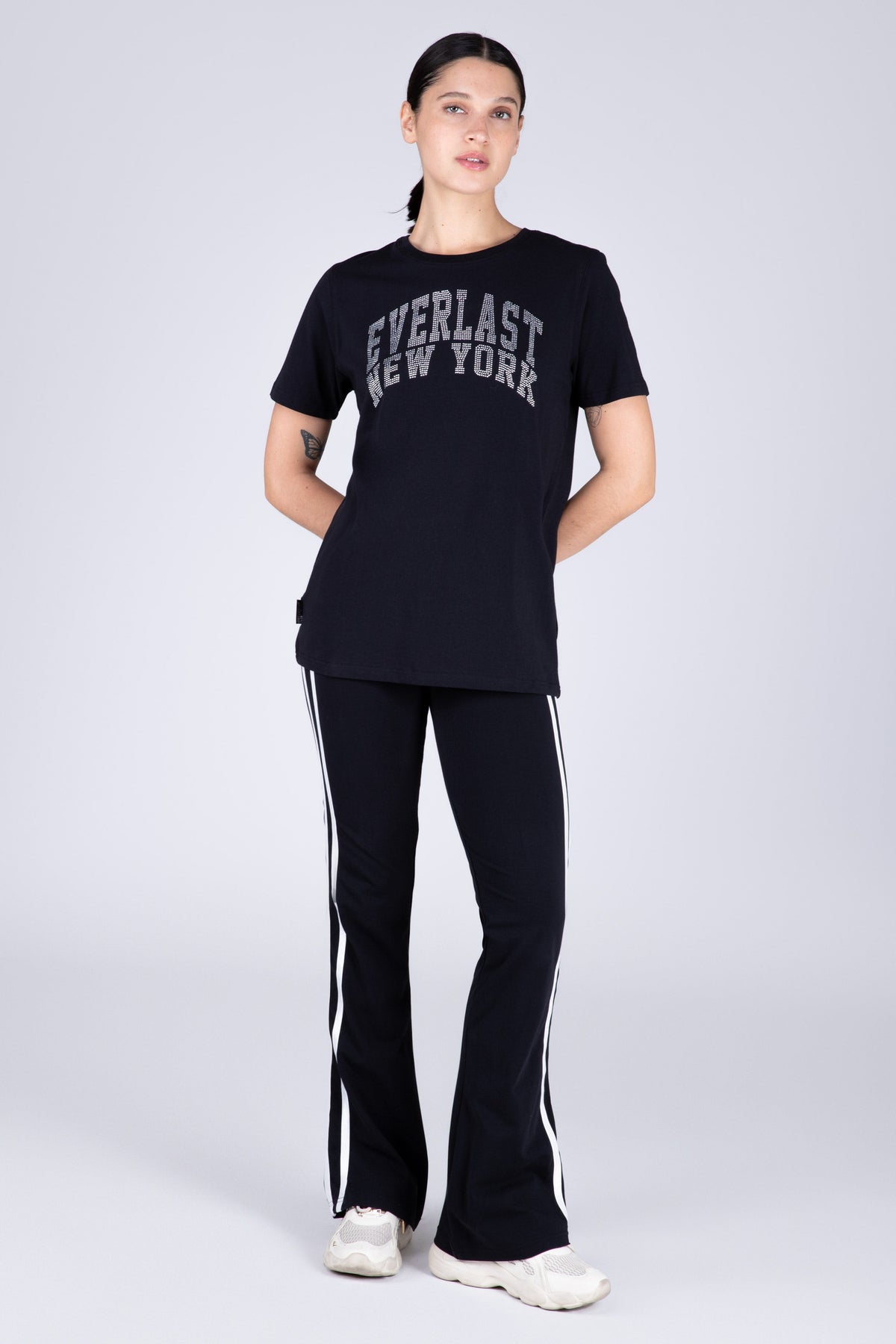 Polera Manga Corta York Negro Everlast