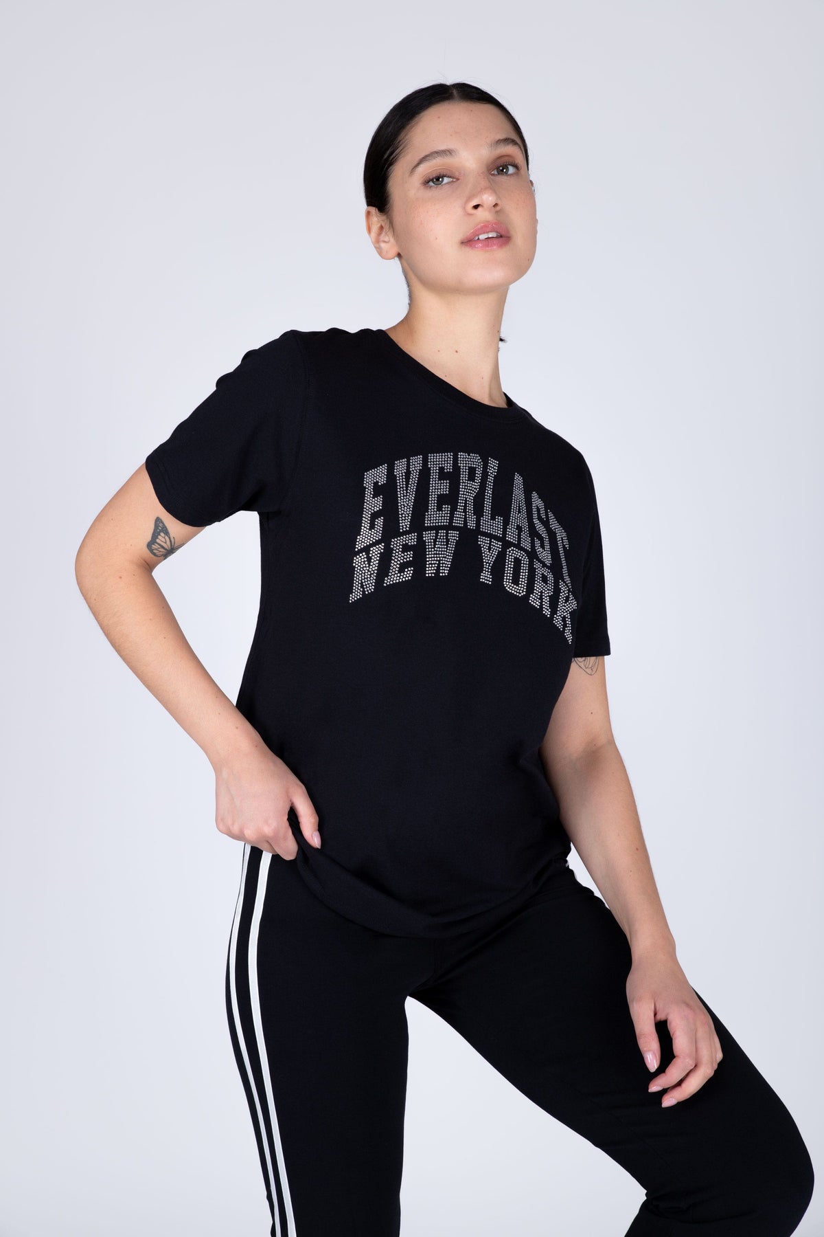 Polera Manga Corta York Negro Everlast