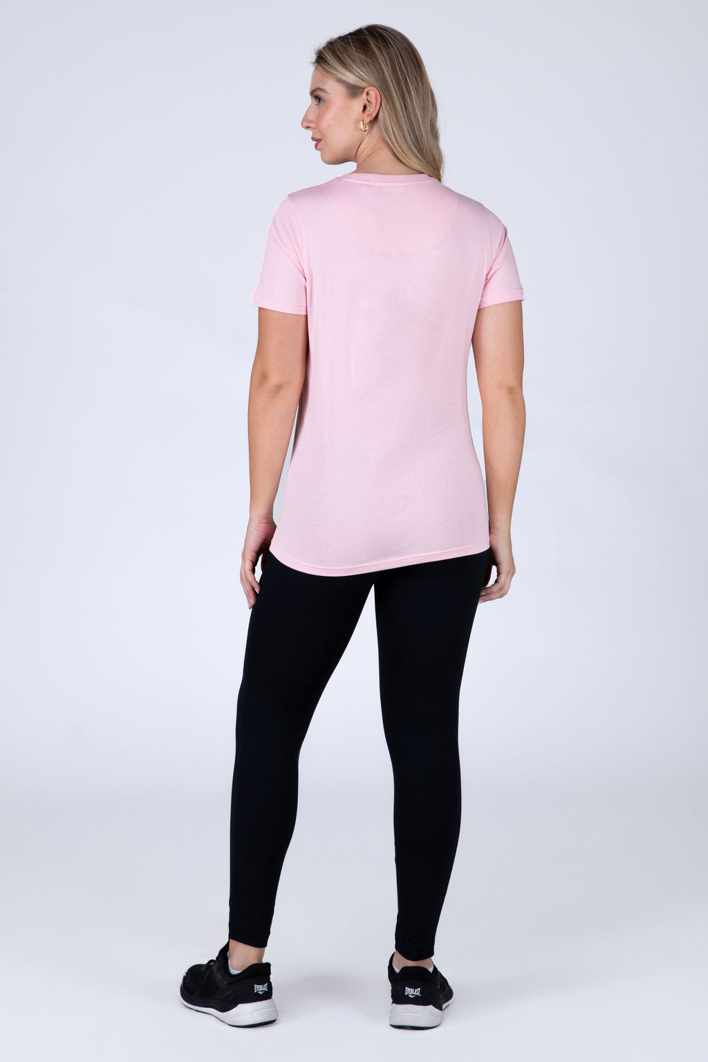 Polera Manga Corta Norwich Rosado Everlast