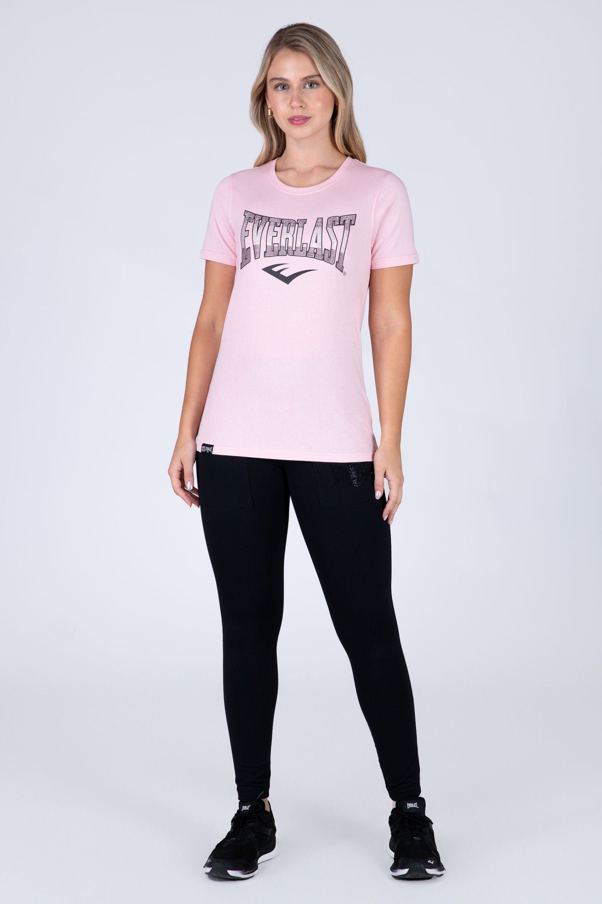 Polera Manga Corta Norwich Rosado Everlast