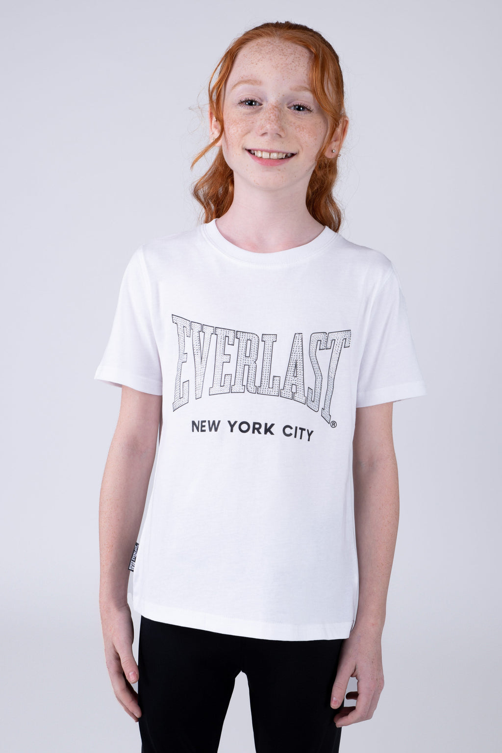 Polera Manga Corta Iguazu Niña Blanco Everlast