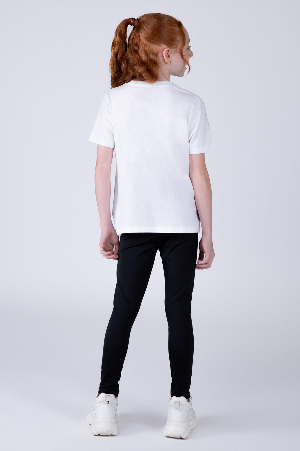 Polera Manga Corta Iguazu Niña Blanco Everlast