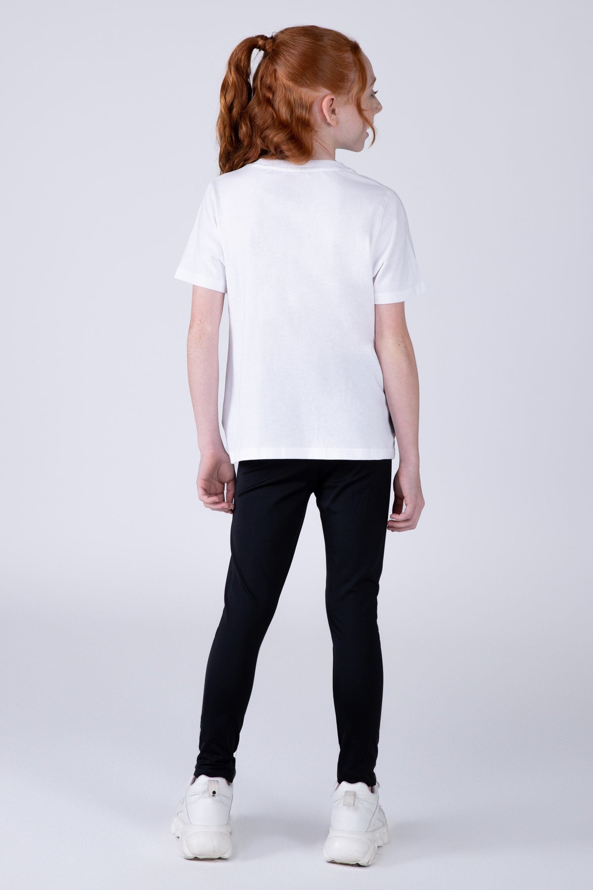 Polera Manga Corta Iguazu Niña Blanco Everlast
