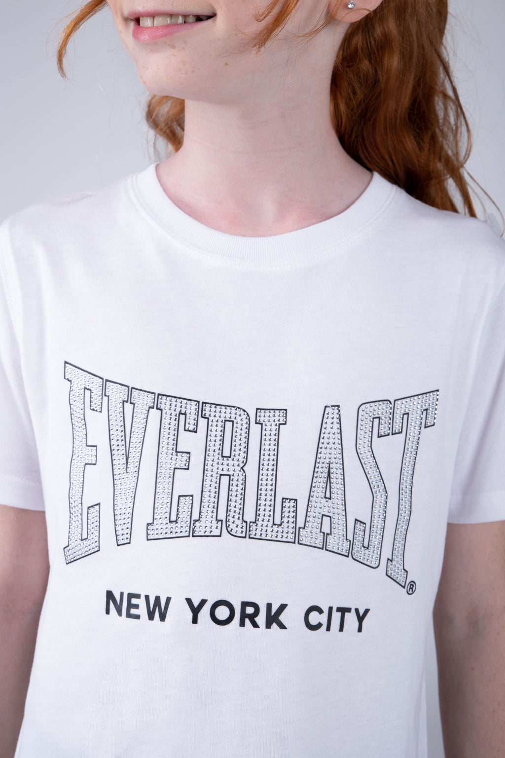 Polera Manga Corta Iguazu Niña Blanco Everlast