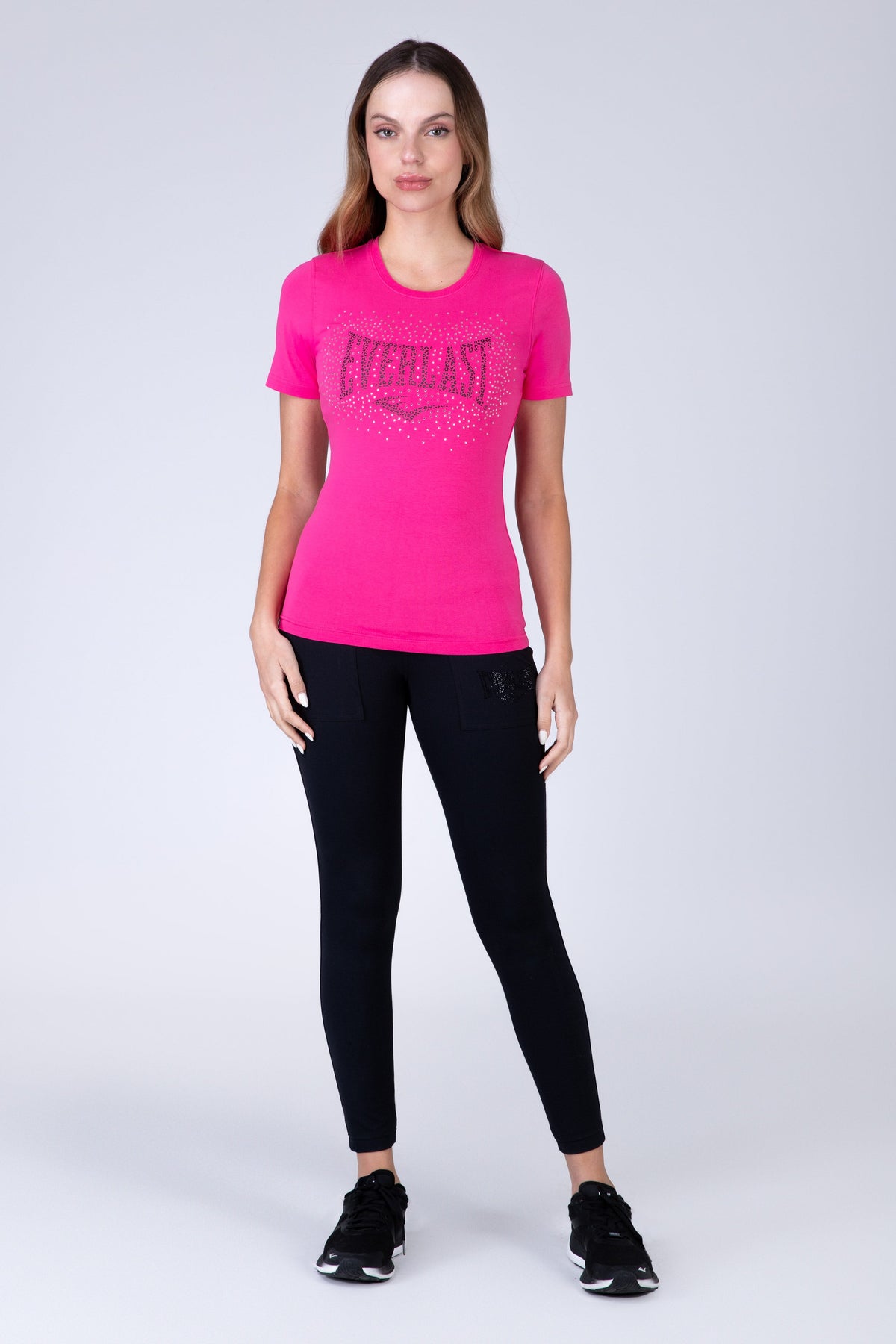 Polera Manga Corta Orinoco Rosado Everlast