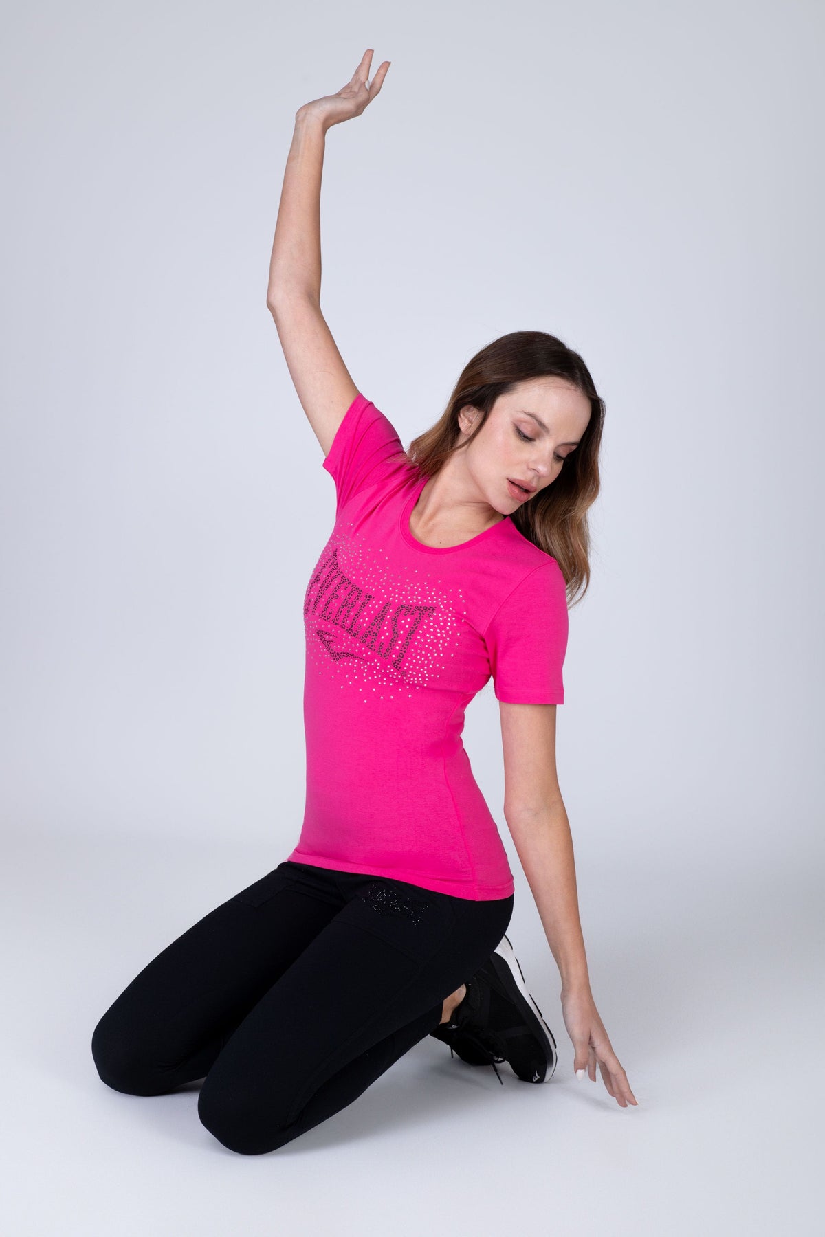 Polera Manga Corta Orinoco Rosado Everlast